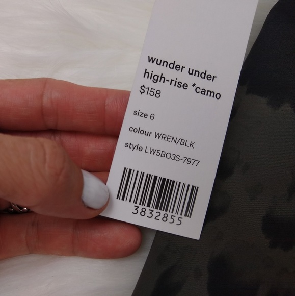 LAST 1*RARE Lululemon Lab High Rise Wunder Under - Picture 3 of 5
